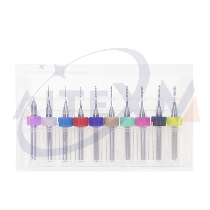 Pcb Micro Carbide Drill Bits 0.3-1.2Mm - Zestaw mikro-wiertaków AITEXM 0.3 do 1.2mm