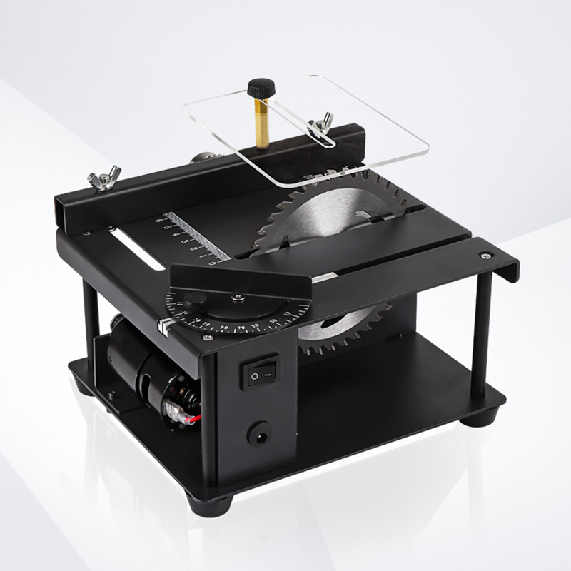 Mini Circular Table Saw Diy Woodworking - 100W wielofunkcyjna Mini piła stołowa do