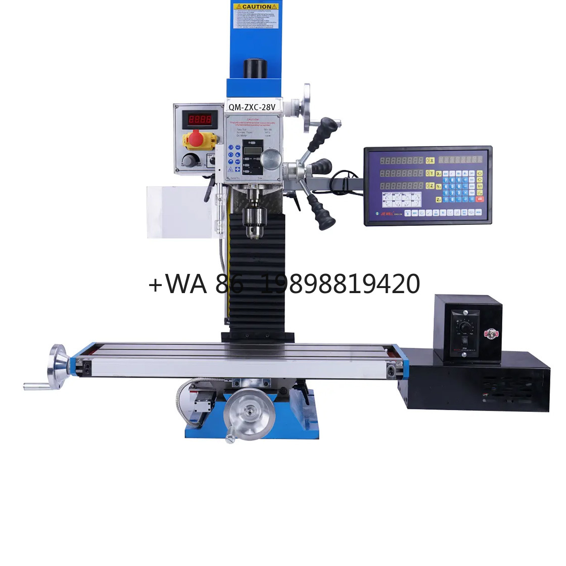 Mini Bench Drill Press Variable Speed - Mini wiertarka stołowa do metalu i