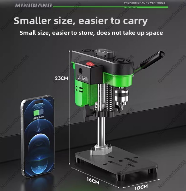 Mini Bench Drill Press Variable Speed - Mini Wiertarka Stołowa 220V 350W Elektryczna