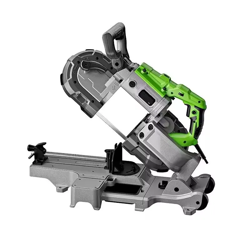 Mini Metal Cutting Band Saw Benchtop - Przemysłowa elektryczna piła taśmowa pozioma, wydajna