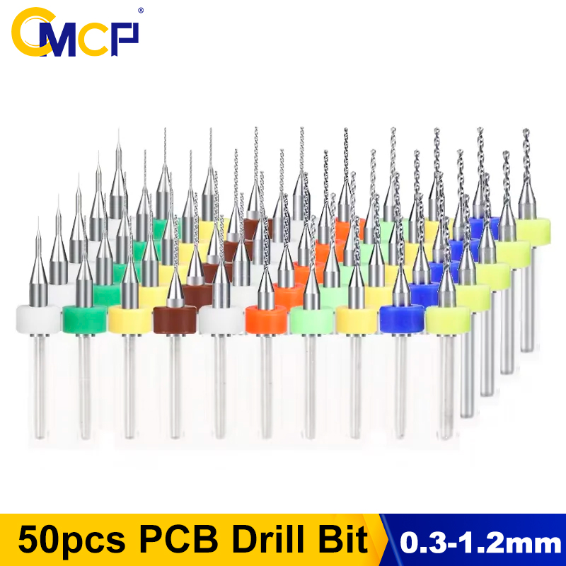 Pcb Micro Carbide Drill Bits 0.3-1.2Mm - Zestaw wierteł do płyt PCB CMCP,