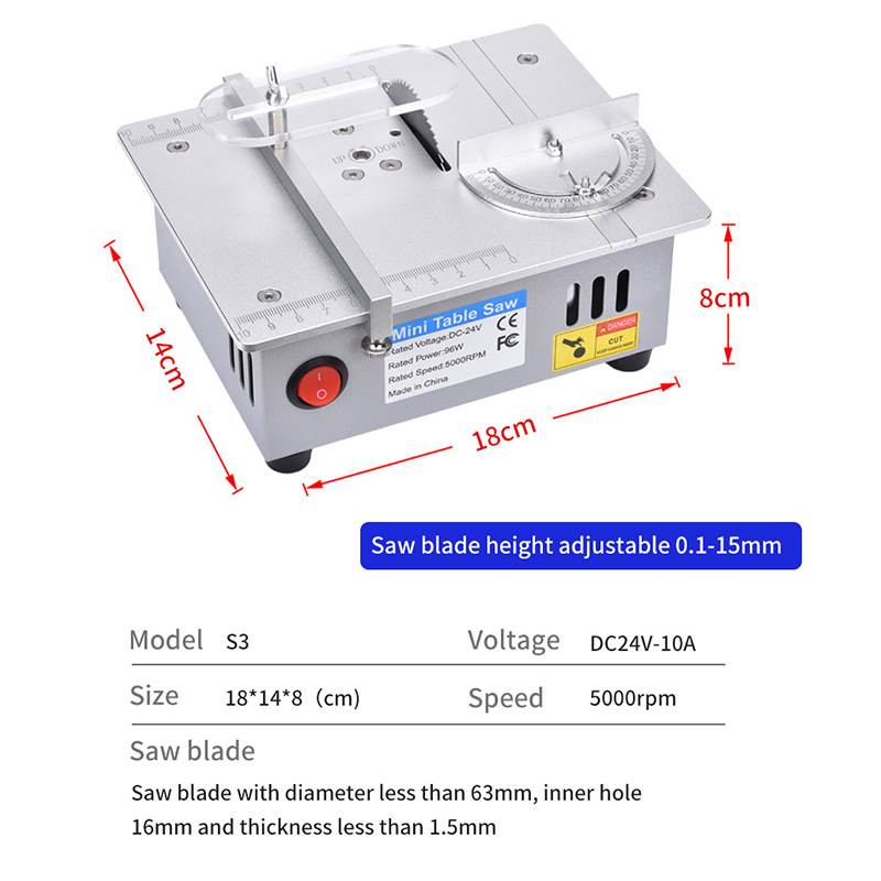 Electric Mini Table Saw Multif – Mini Circular Table Saw Diy Woodworking recenzja i cena