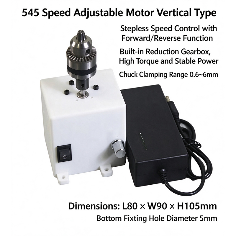 Mała, przenośna wiertarka stoł – Mini Bench Drill Press Variable Speed recenzja i cena