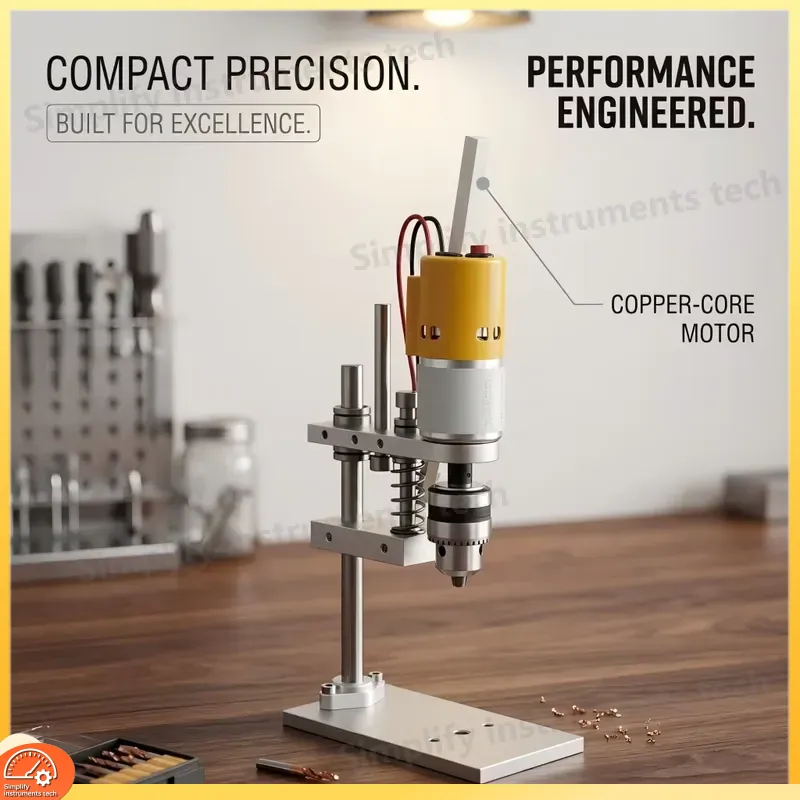 Miniwiertarka stołowa 24V z re – Mini Bench Drill Press Variable Speed recenzja i cena