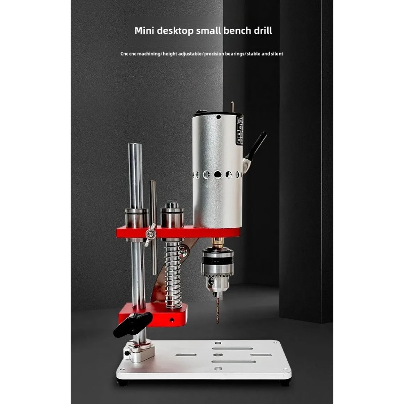 Miniaturowa wiertarka stołowa  – Mini Bench Drill Press Variable Speed recenzja i cena
