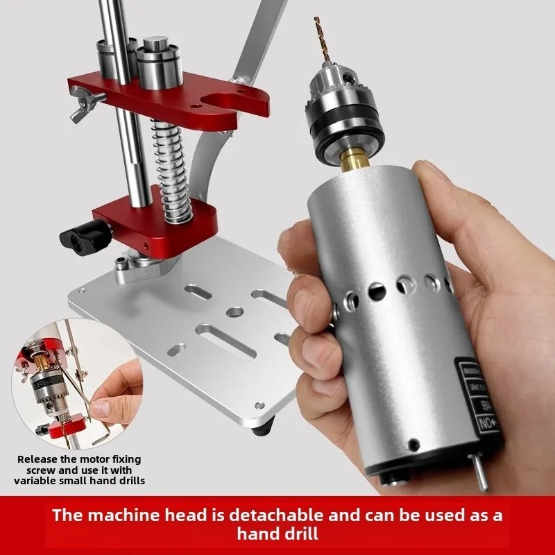 Miniaturowa wiertarka stołowa  – Mini Bench Drill Press Variable Speed recenzja i cena
