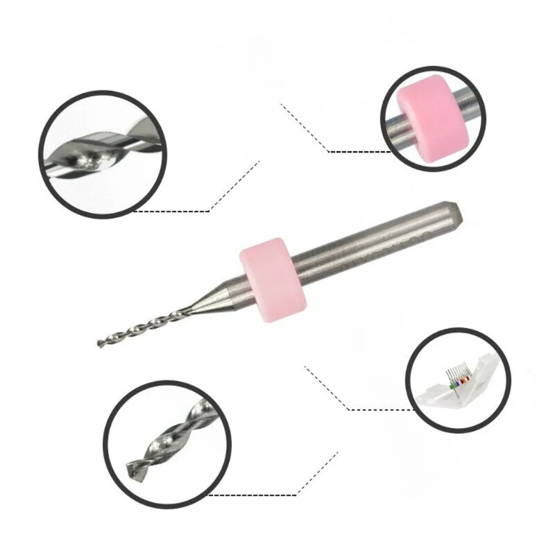Wiertła spiralne z węglika wol – Pcb Micro Carbide Drill Bits 0.3-1.2Mm recenzja i cena