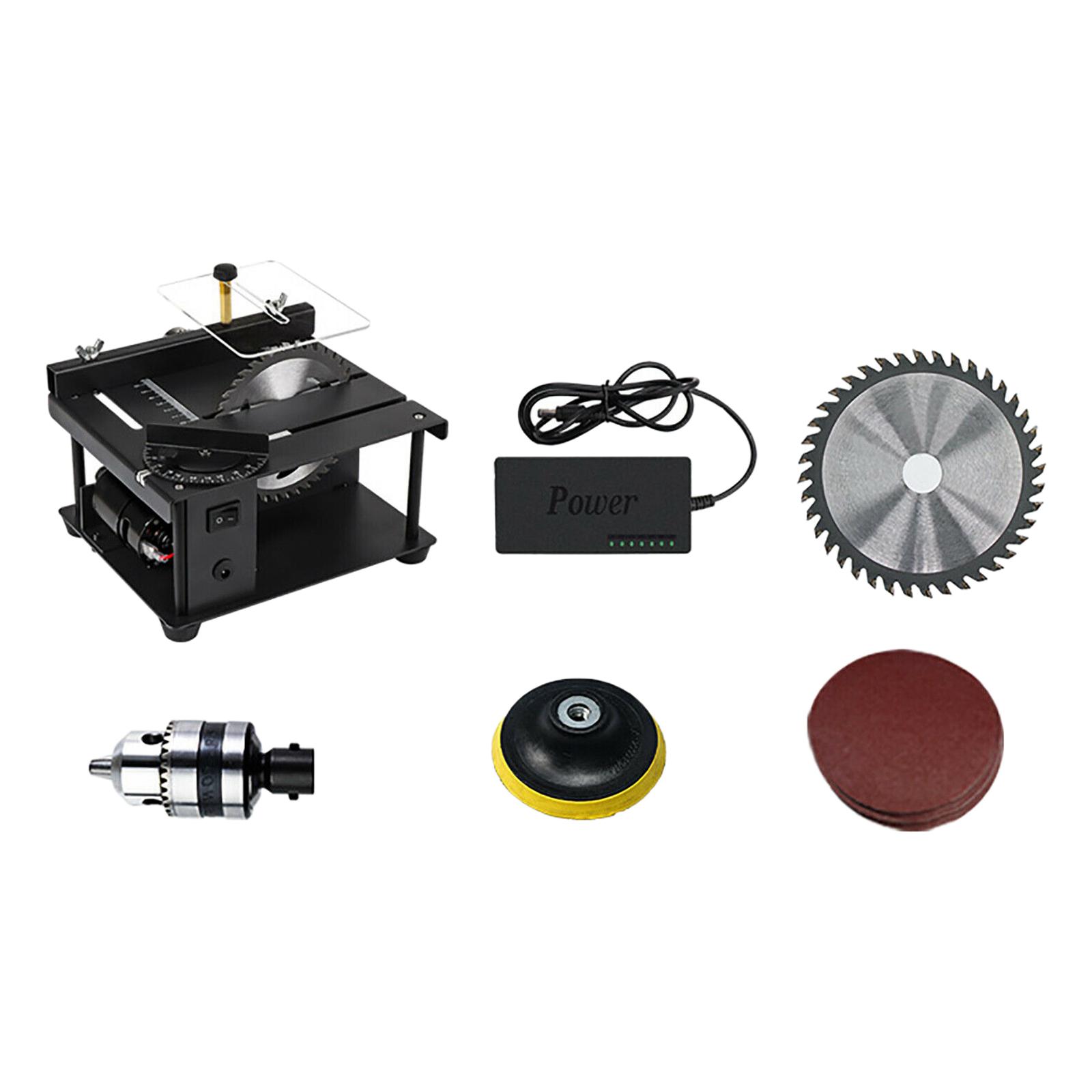 Kompaktowy 4-calowy mini pilar – Mini Circular Table Saw Diy Woodworking recenzja i cena