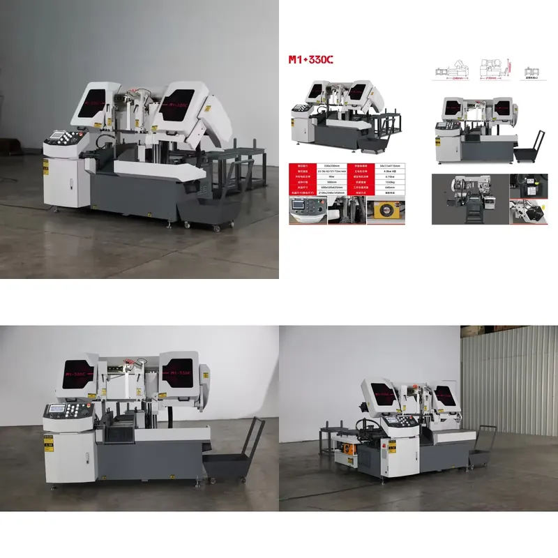 Mała, automatyczna piła taśmow – Mini Metal Cutting Band Saw Benchtop recenzja i cena