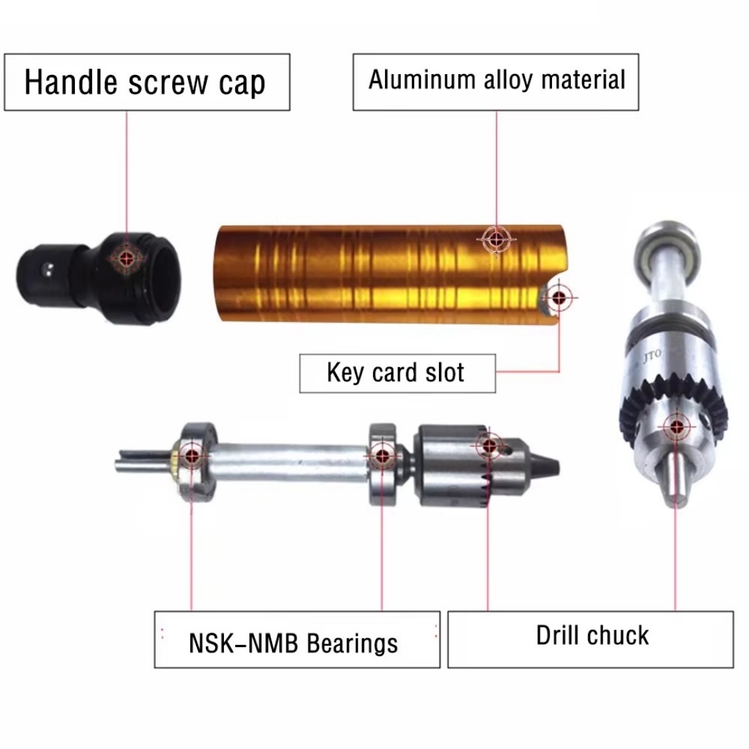 NIUPIKA Narzędzie do grawerowa – Flexible Shaft Rotary Tool Extension Chuck recenzja i cena