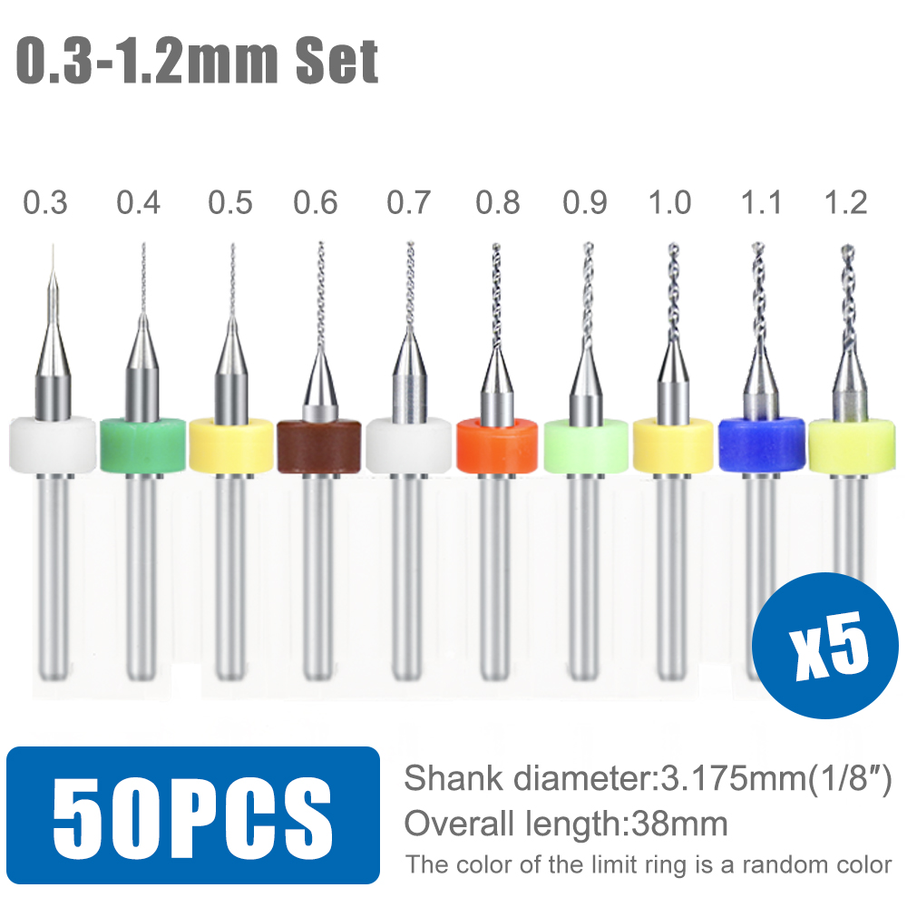 Zestaw wierteł do płyt PCB CMC – Pcb Micro Carbide Drill Bits 0.3-1.2Mm recenzja i cena