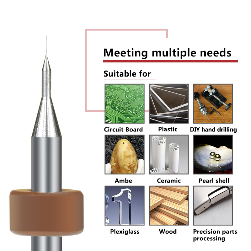 XCAN 20/50 szt. wierteł do PCB – Pcb Micro Carbide Drill Bits 0.3-1.2Mm recenzja i cena