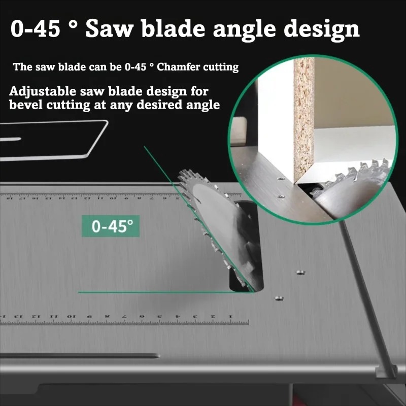 Wysokiej Mocy Mini Piła Stołow – Mini Circular Table Saw Diy Woodworking recenzja i cena