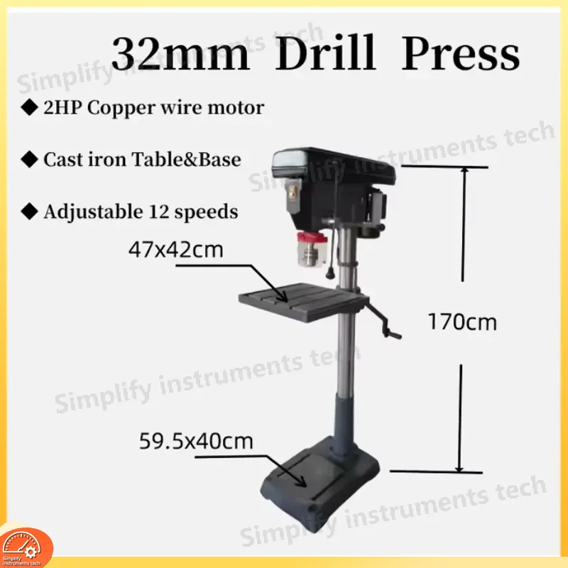 Miniwiertarka stołowa 12-biego – Mini Bench Drill Press Variable Speed recenzja i cena
