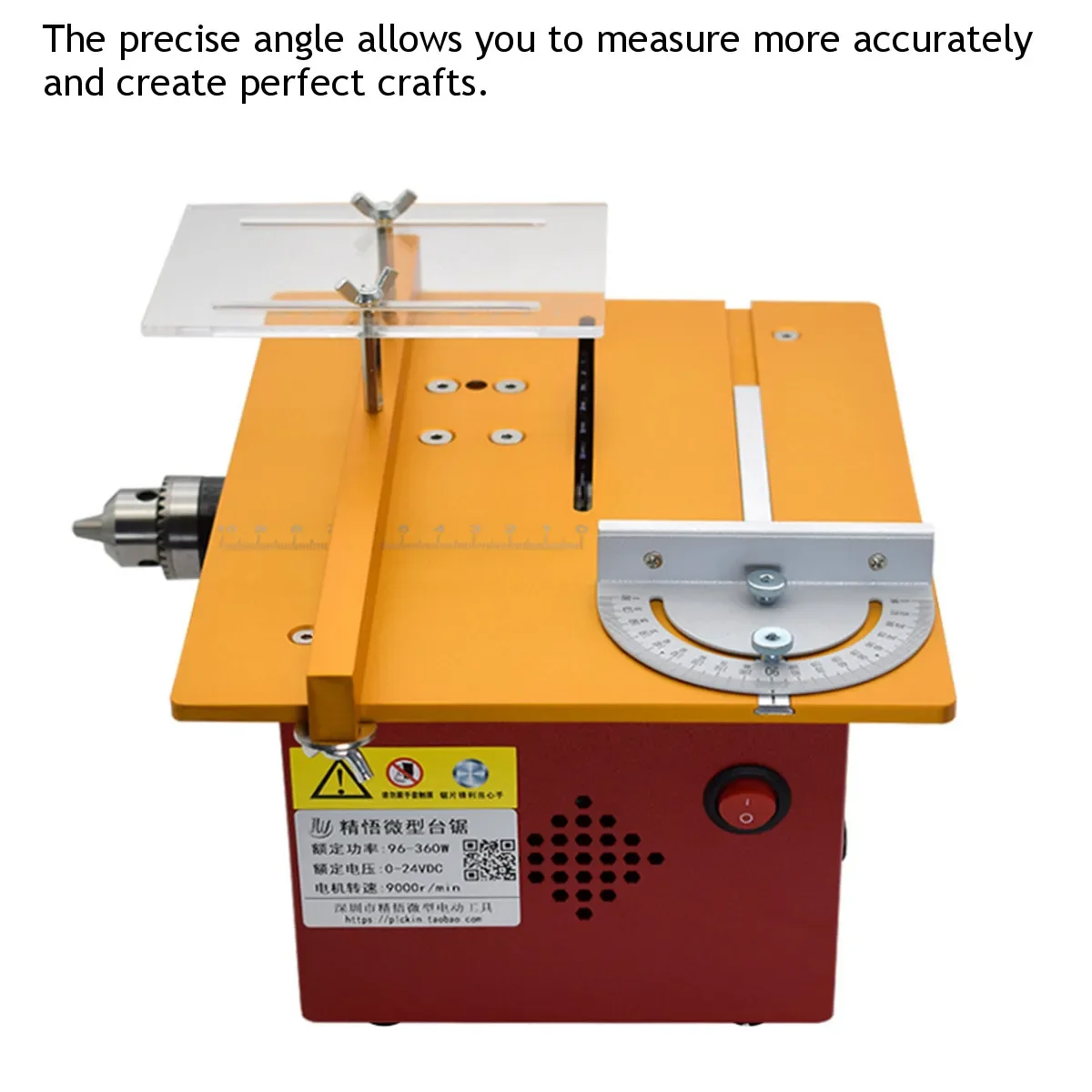 Zaawansowany zestaw do majster – Mini Circular Table Saw Diy Woodworking recenzja i cena