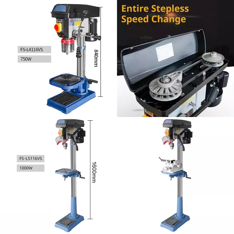 Wiertarka stołowa z regulacją  – Mini Bench Drill Press Variable Speed recenzja i cena