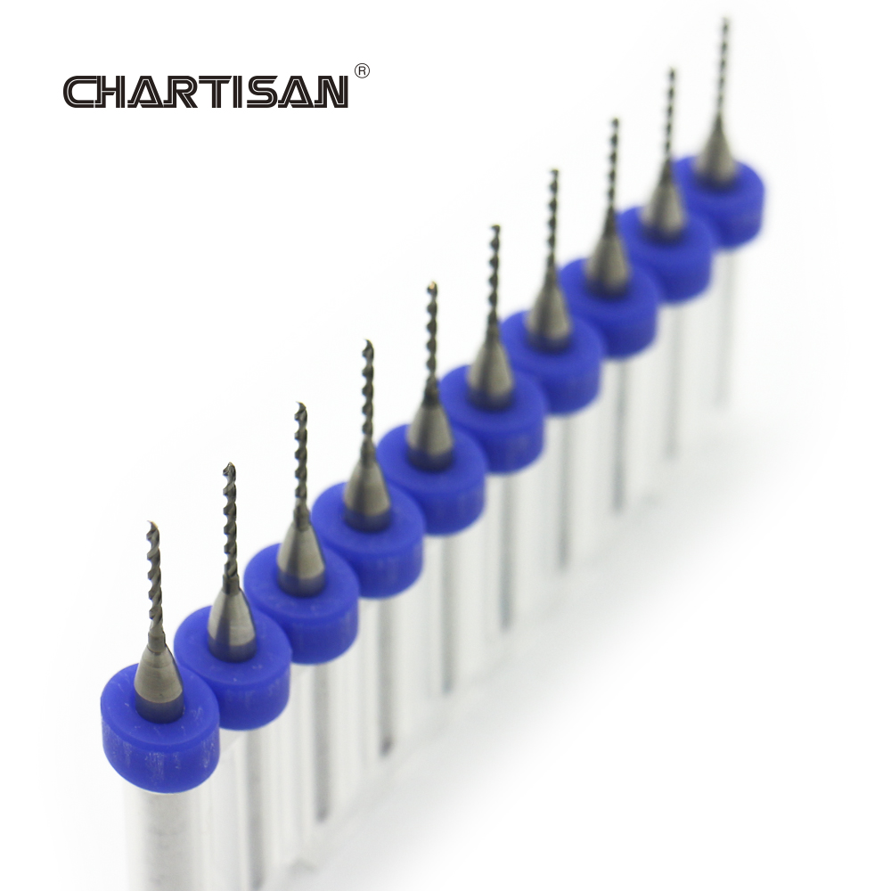 CHARTISAN 0,3-1,2 mm Wiertła d – Pcb Micro Carbide Drill Bits 0.3-1.2Mm recenzja i cena