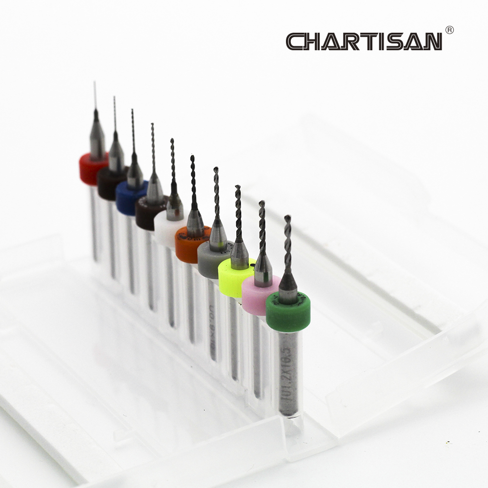 CHARTISAN 0,3-1,2 mm Wiertła d – Pcb Micro Carbide Drill Bits 0.3-1.2Mm recenzja i cena